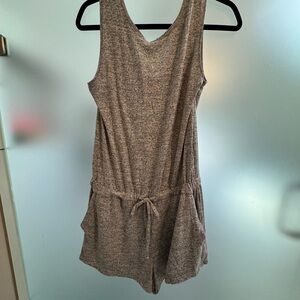 GAP | Grey Romper | L | New (no tags)